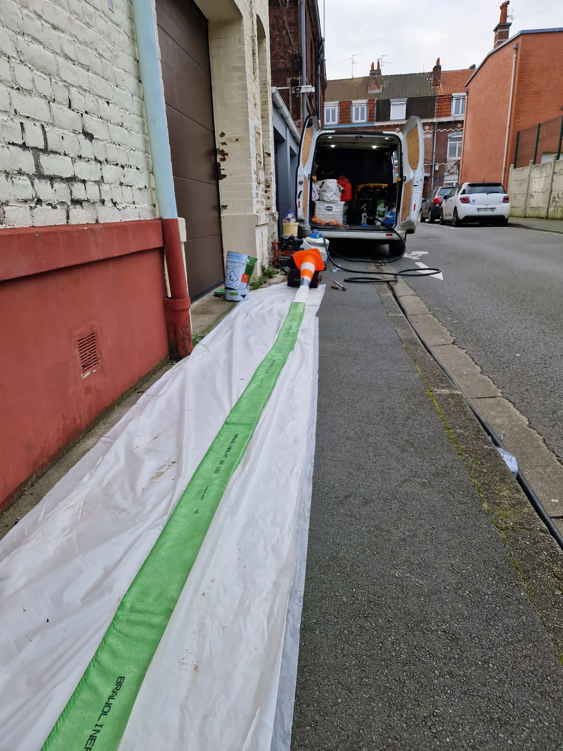 Manchette de réparation partielle pour canalisation