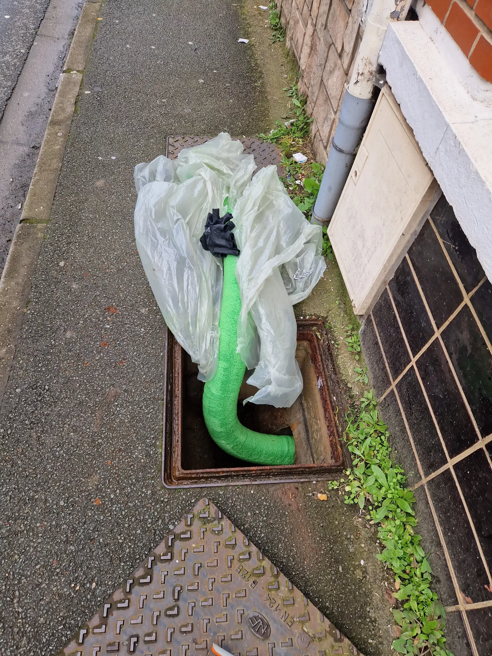 Intervention de chemisage de canalisation - chantier 1