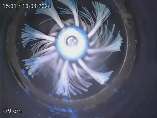 Projection de résine pour chemisage de canalisation